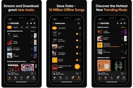 apps to listen to music offline free