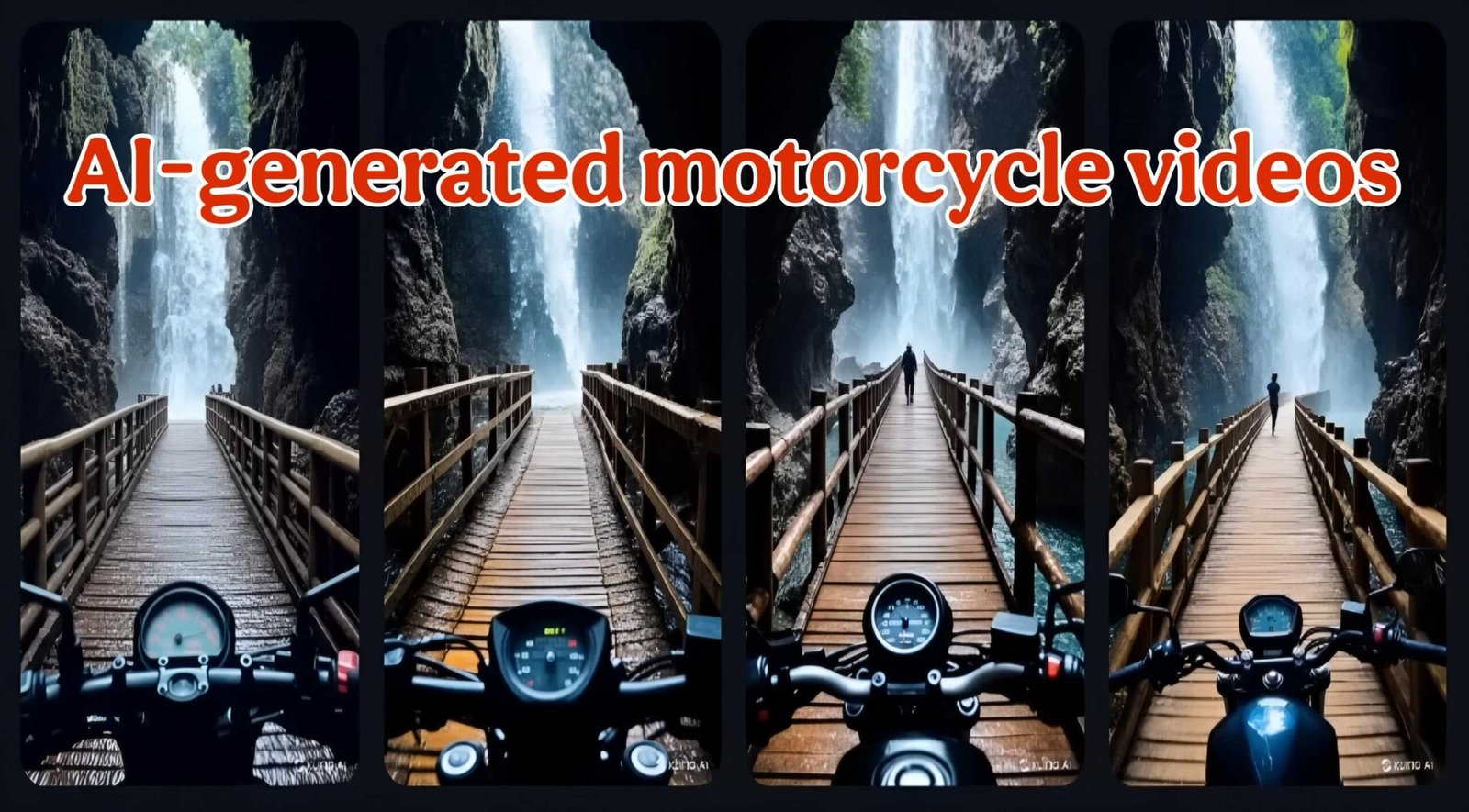 AI-generated motorcycle videos