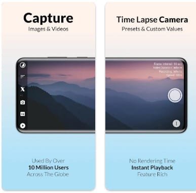 time-lapse videos on android